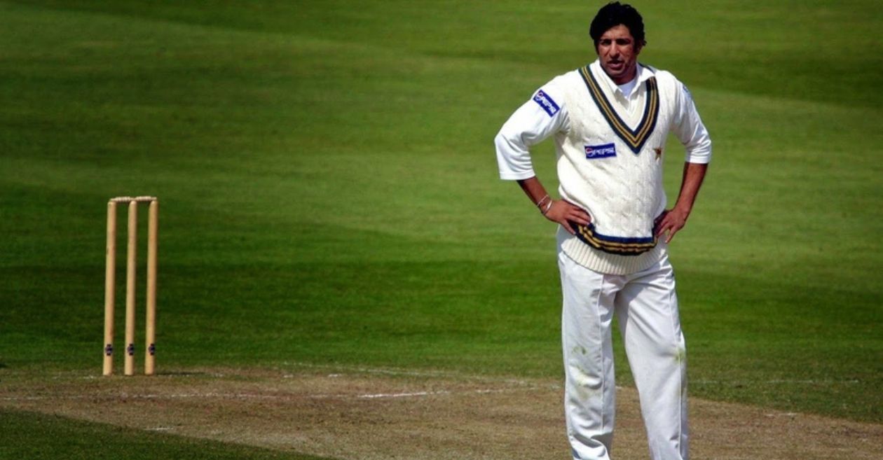 Wasim Akram Test hat-trick