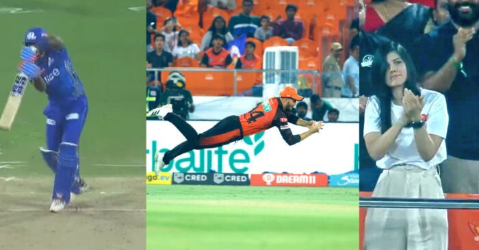 IPL 2023 [WATCH]: Aiden Markram defies gravity to dismiss Suryakumar Yadav with a screamer in SRH-MI clash