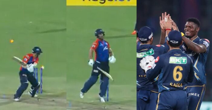 IPL 2023, WATCH: Alzarri Joseph bowls back-to-back rippers to dismiss David Warner and Rilee Rossouw in GT vs DC clash