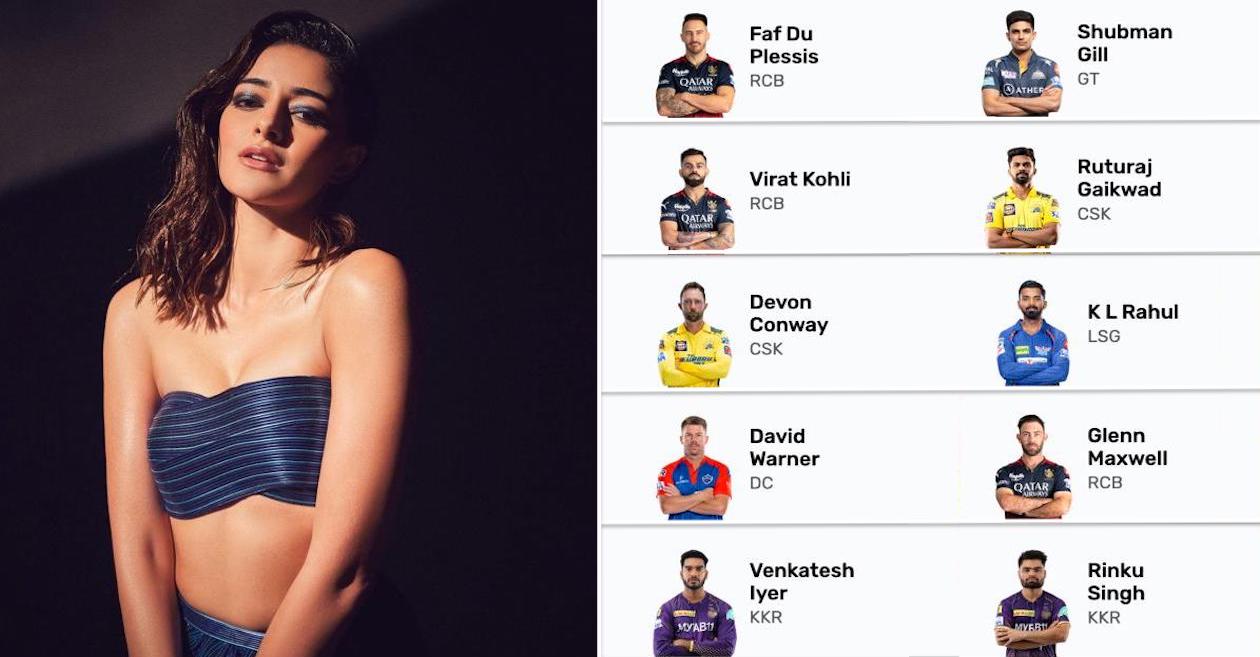 Bollywood diva Ananya Pandey predicts the winner of Orange Cap in IPL 2023