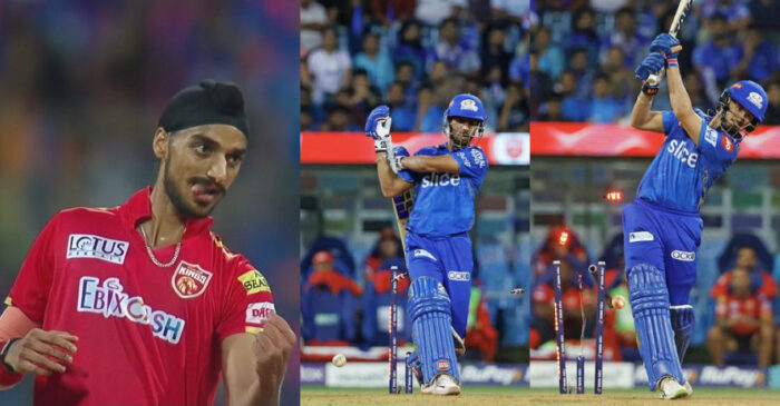 IPL 2023 [VIDEO]: PBKS pacer Arshdeep Singh breaks middle stump in back-to-back deliveries against MI; costs BCCI lakhs