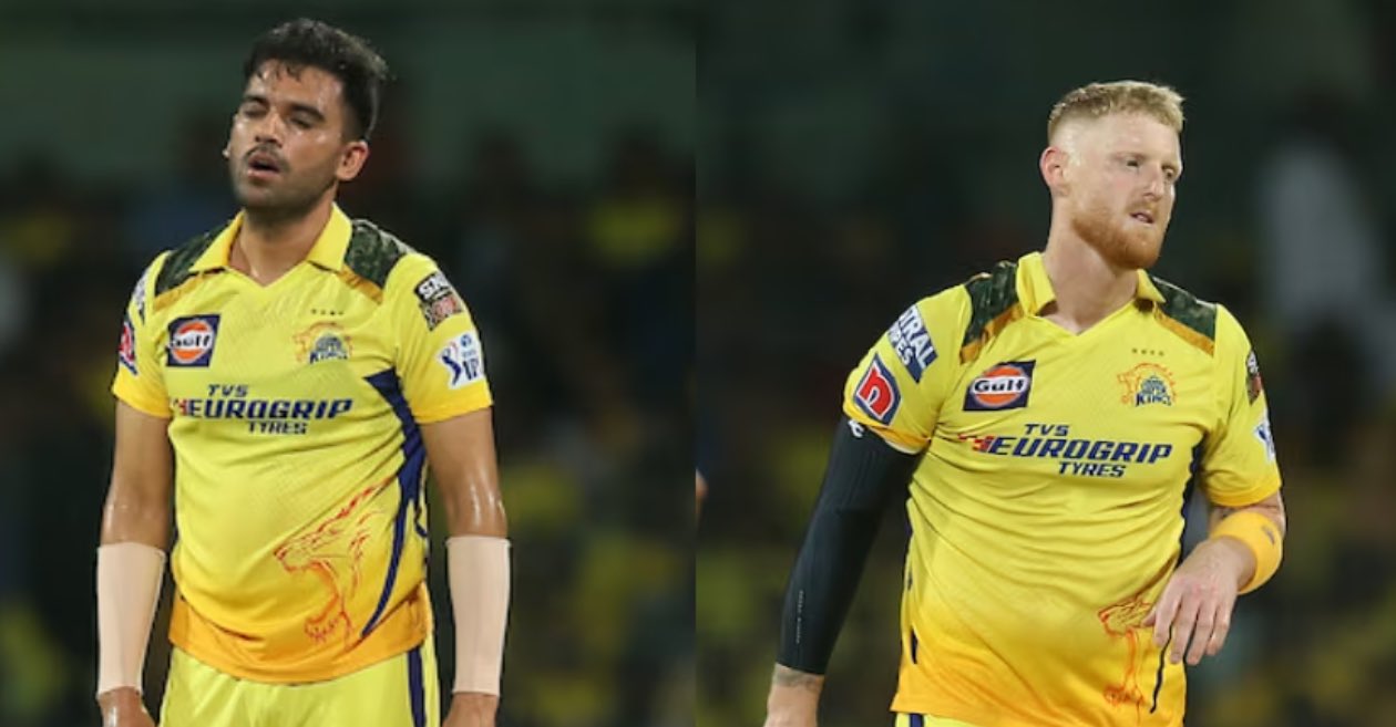 IPL 2023: Chennai Super Kings gives a big injury update on Ben Stokes and Deepak Chahar