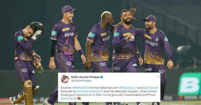 Twitter reactions: Clinical KKR steamroll RCB to register a dominating win in IPL 2023