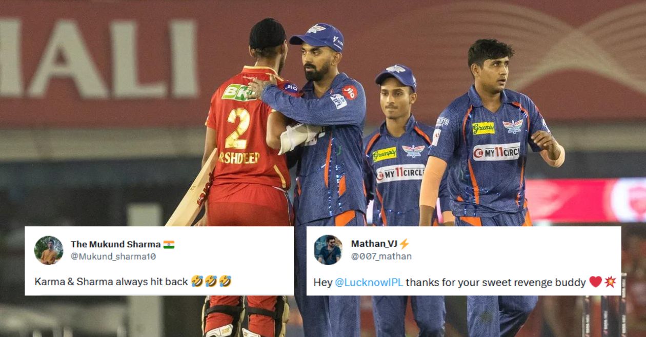 ‘Karma and Sharma always hits back’: Mumbai Indians fans hail Lucknow Super Giants for their dig at Punjab Kings in IPL 2023