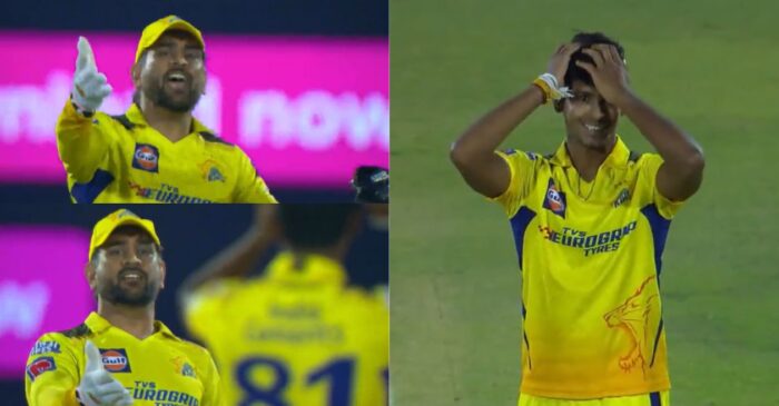 IPL 2023 [WATCH]: MS Dhoni loses his cool; yells at Matheesha Pathirana in anger during RR-CSK match