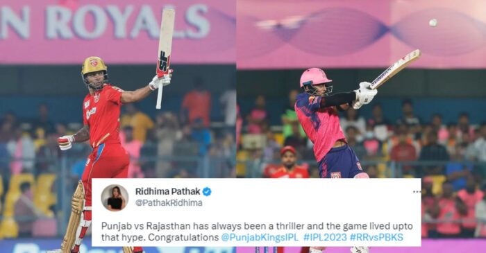 Twitter reactions: PBKS survive Dhruv Jurel scare after Shikhar Dhawan’s batting heroics against RR in IPL 2023