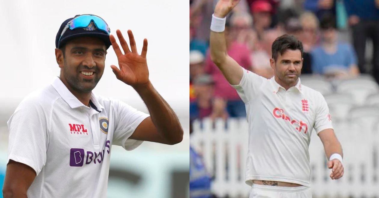 Ravichandran Ashwin, James Anderson