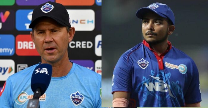 IPL 2023: Delhi Capitals head coach Ricky Ponting opens up on dropping Prithvi Shaw