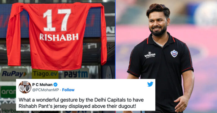 IPL 2023: Netizens react to Delhi Capitals’ all heart gesture for Rishabh Pant