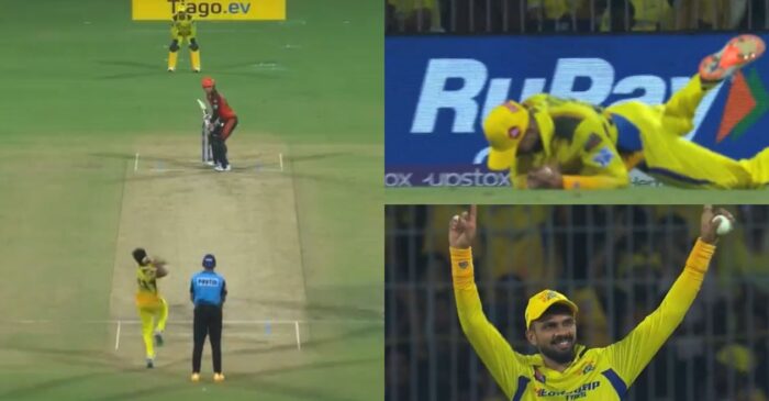 IPL 2023 [WATCH]: Ruturaj Gaikwad celebrates joyously after pulling off a stunning catch in CSK vs SRH clash