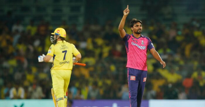 IPL 2023: RR pacer Sandeep Sharma pens heartfelt message for CSK skipper MS Dhoni after the nerve-wracking match