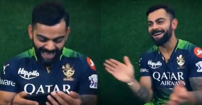 IPL 2023: Virat Kohli couldn’t control his laughter while listening to Bhojpuri commentary; here’s the video
