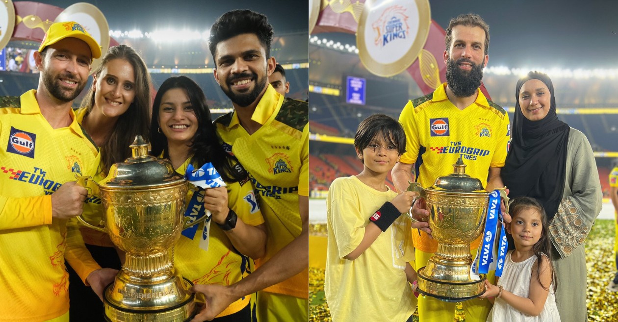 Here’s how wives, kids and girlfriends of CSK players celebrated the team’s victory