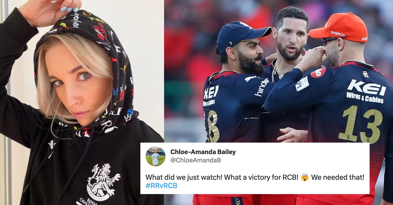 Read more about the article IPL 2023: Chloe-Amanda Bailey, AB de Villiers and others react as RCB thrash RR by 112 runs