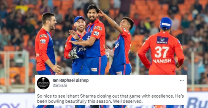 IPL 2023 [Twitter reactions]: Veteran Ishant Sharma pulls off a thrilling win for Delhi Capitals against Gujarat Titans