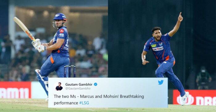 Twitter reactions: Marcus Stoinis, Mohsin Khan shine in LSG’s thrilling win over MI in IPL 2023