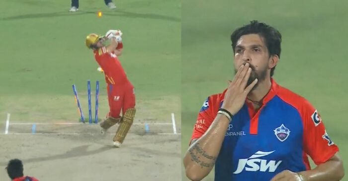 WATCH: Ishant Sharma gives a savage send-off to Liam Livingstone after uprooting his stump – IPL 2023, DC vs PBKS