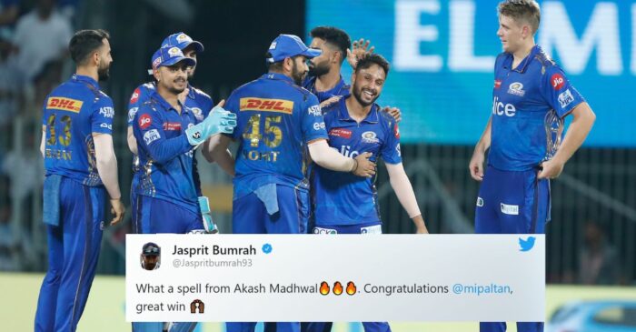 IPL 2023 [Twitter reactions]: Akash Madhwal’s stunning 5-fer helps MI eliminate LSG and set up Qualifier 2 clash with GT