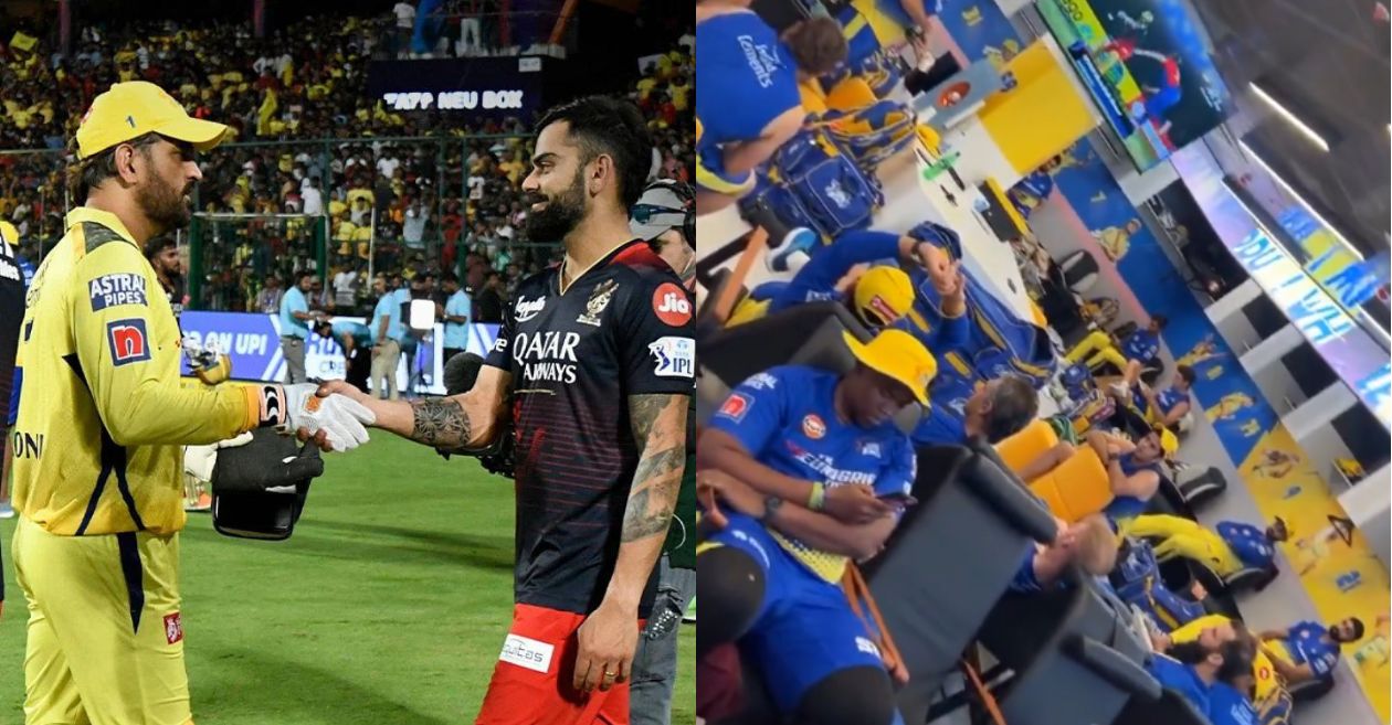 IPL 2023: MS Dhoni cites the example of Virat Kohli’s batting technique in CSK locker room; video goes viral