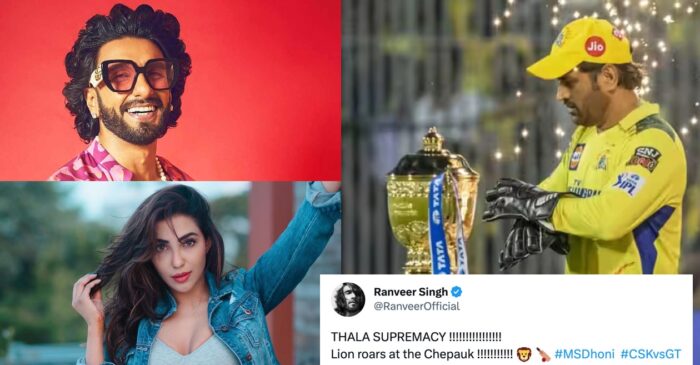 IPL 2023: Ranveer Singh, Parvati Nair and other celebs give a shout out to MS Dhoni as CSK reaches IPL 2023 finals