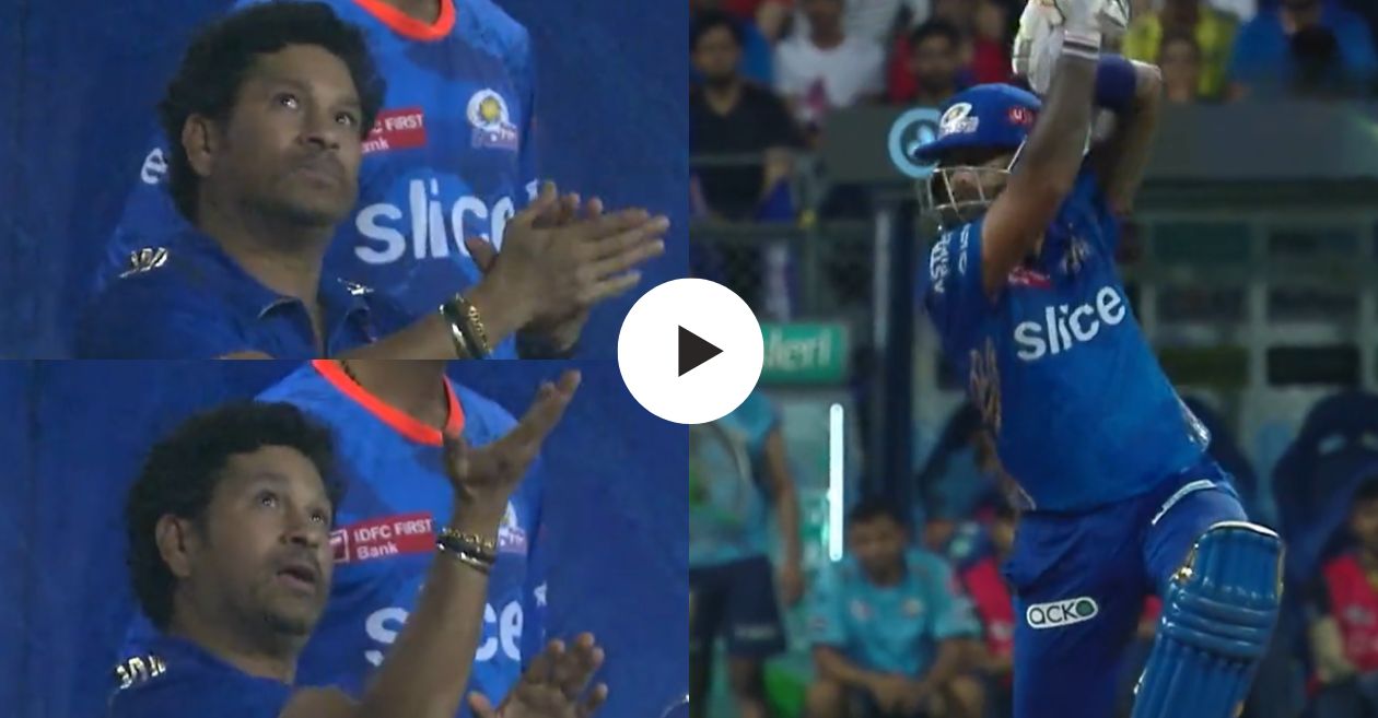 Read more about the article IPL 2023 [WATCH]: Suryakumar Yadav’s majestic shot in MI vs GT clash leaves Sachin Tendulkar and Ian Bishop awestruck