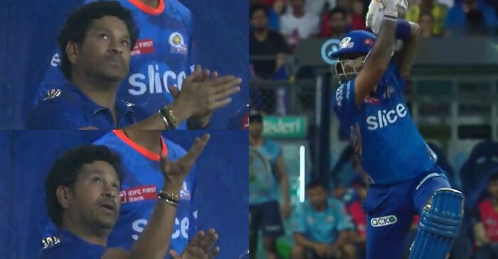 IPL 2023 [WATCH]: Suryakumar Yadav’s majestic shot in MI vs GT clash leaves Sachin Tendulkar and Ian Bishop awestruck