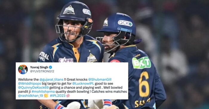 IPL 2023 [Twitter reactions]: Shubman Gill and Wriddhiman Saha steer GT to a dominant win over LSG