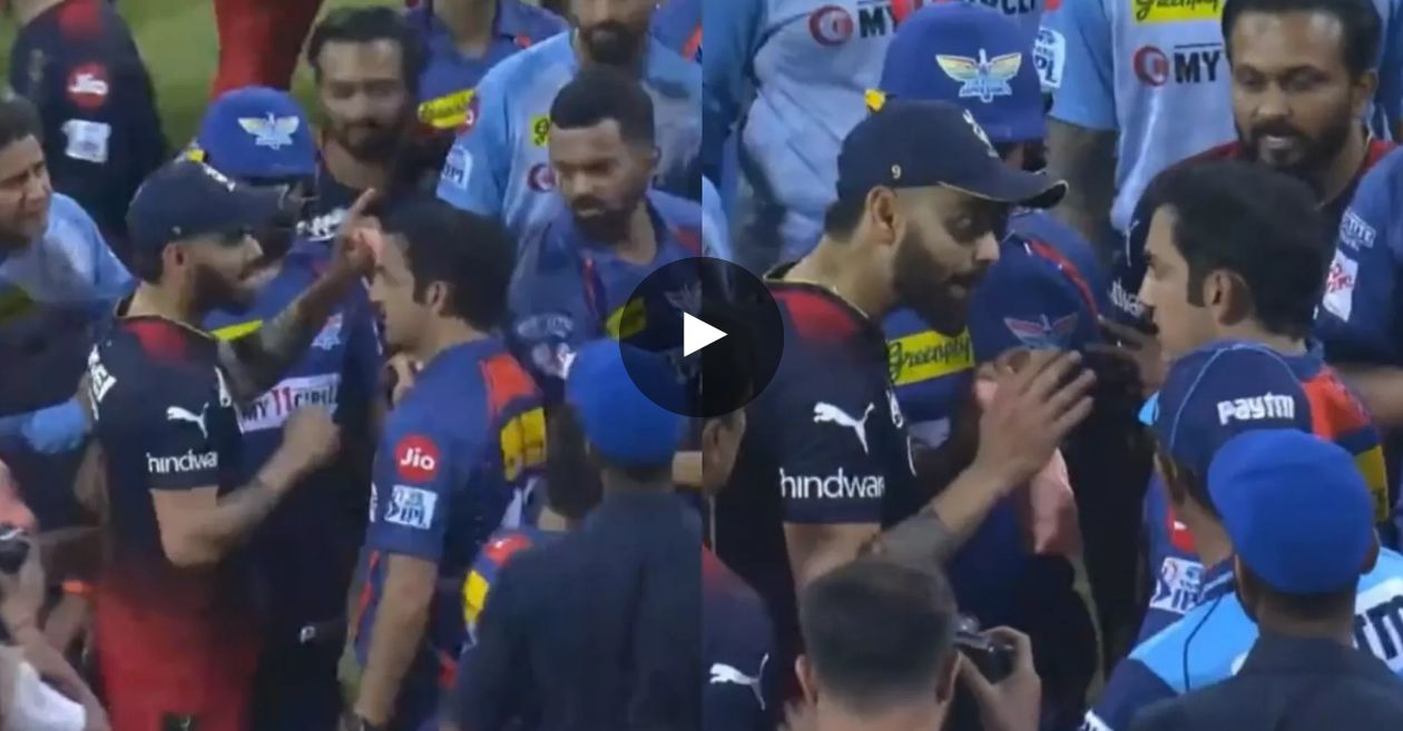 virat kohli and gautam gambhir fight reason