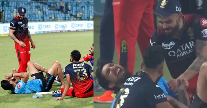 IPL 2023 [WATCH]: Ishant Sharma pranks Virat Kohli as the duo burst into laughter after DC-RCB clash