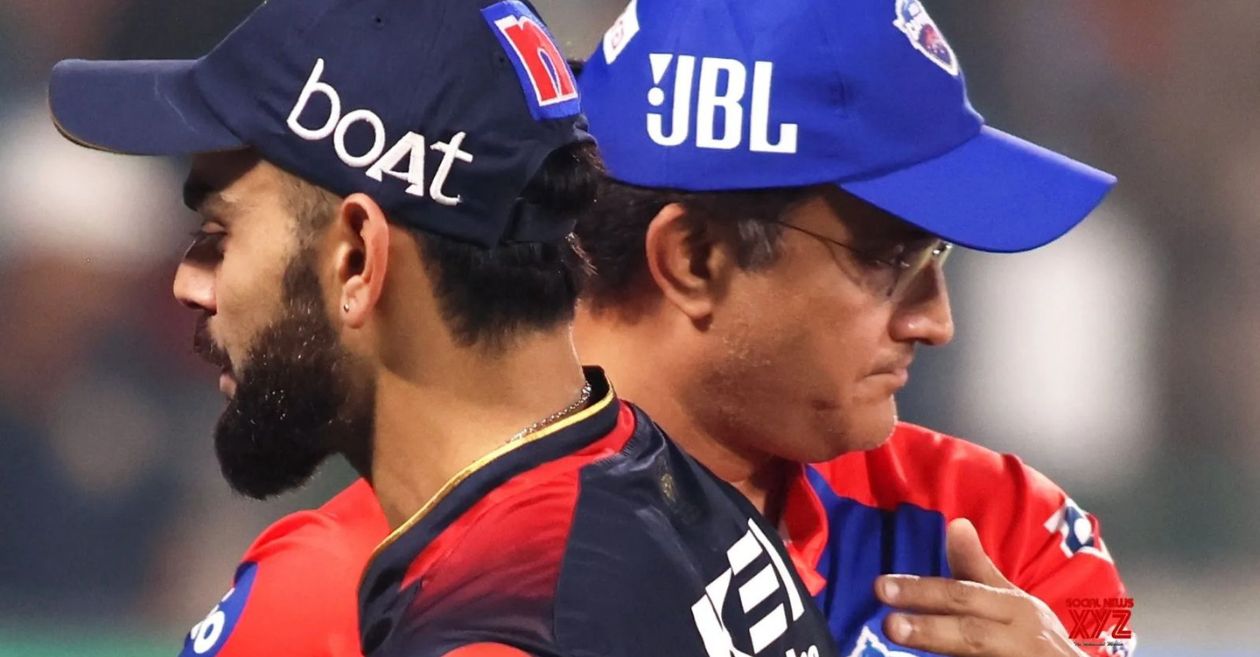 IPL 2023: Sourav Ganguly engages in a handshake with Virat Kohli and pats his shoulder after DC vs RCB clash