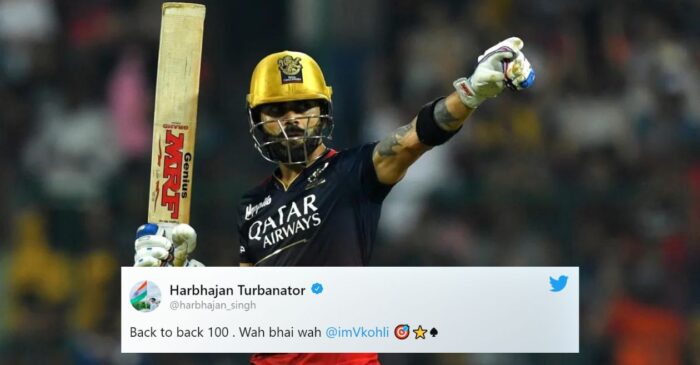 Twitter erupts as RCB star Virat Kohli hits record-breaking 7th century in the IPL history