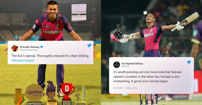 From Virender Sehwag to Ian Bishop: Cricket world heap praises on Yashasvi Jaiswal after his record-breaking knock in IPL 2023