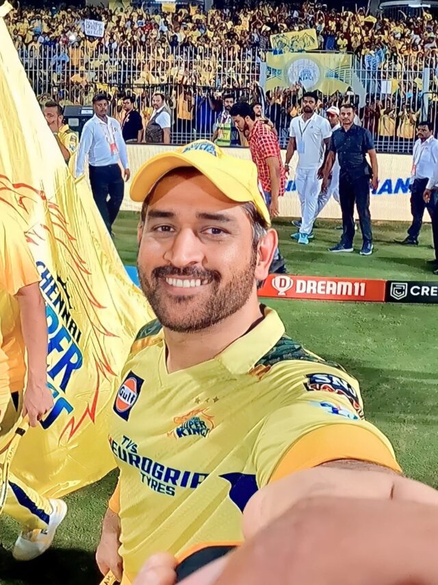 IPL 2023: MS Dhoni’s CSK does a lap of honour in the final game at Chepauk