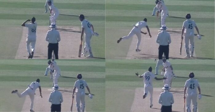 [WATCH]: Arshdeep Singh sends stumps flying as he castles Jamie Smith with an absolute ripper