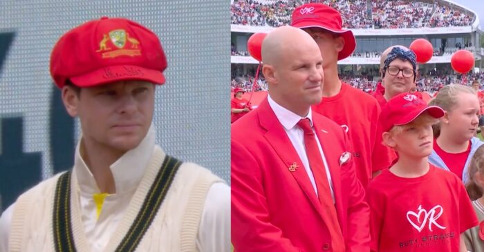 WATCH: Australia and England players give Andrew Strauss & his family a guard of honour at Lord’s – Ashes 2023