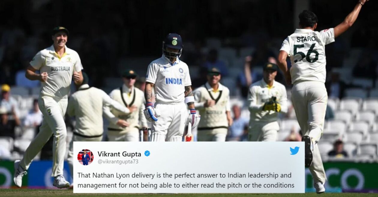 Twitter reactions: India’s troubles deepen as Australian bowlers dominate Day 2 of WTC 2023 Final
