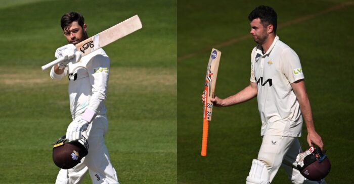 Dom Sibley and Ben Foakes help Surrey chase record 501 runs to beat Kent in County Championship 2023