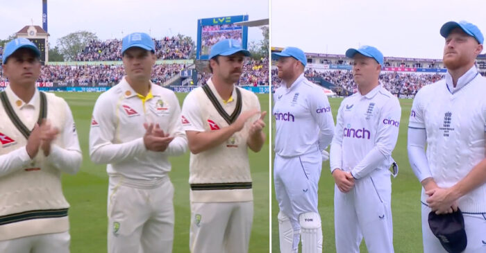 Ashes 2023: Here’s why England and Australia players wore blue caps on Day 2 of Edgbaston Test