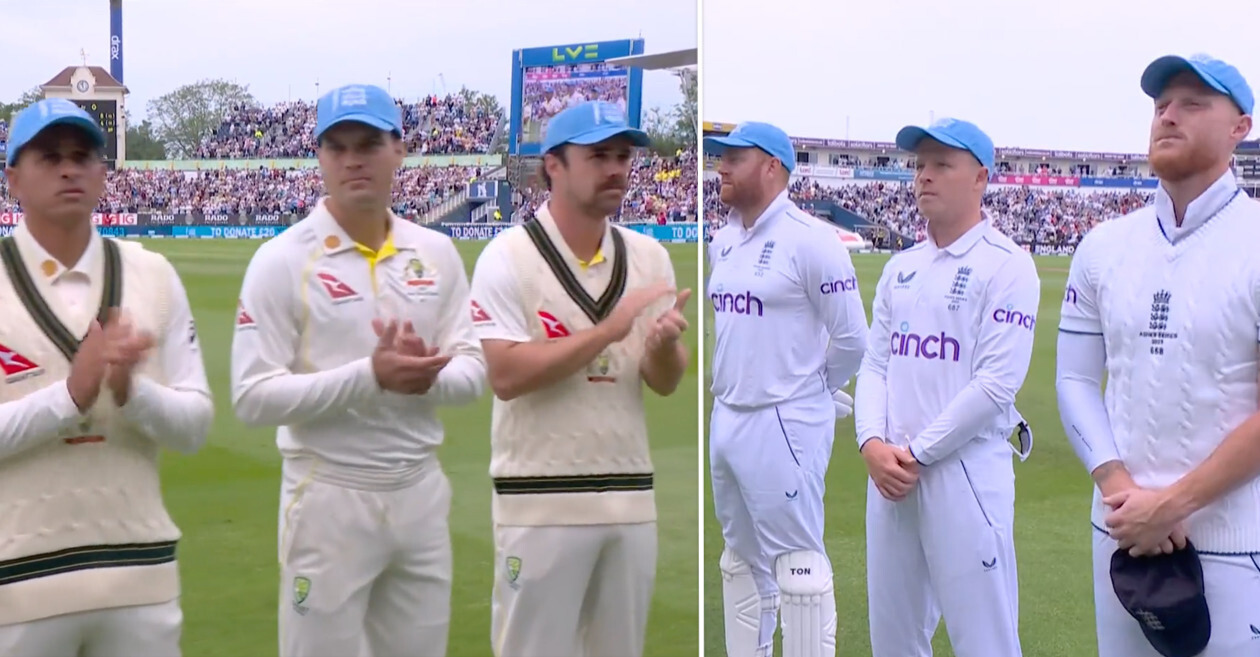 Ashes 2023: Here’s why England and Australia players wore blue caps on Day 2 of Edgbaston Test