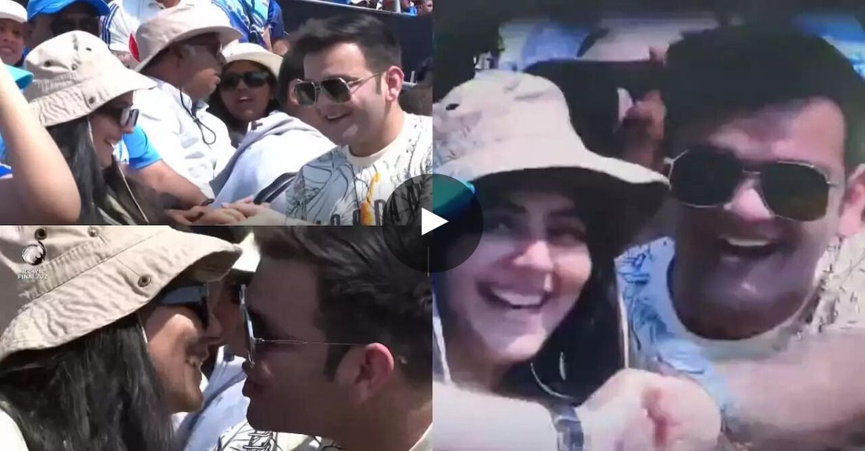 Read more about the article WTC Final: A fan proposes to his girlfriend on Live TV; video goes viral