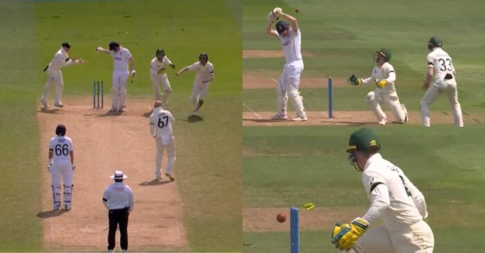 WATCH: Harry Brook gets out in a bizarre fashion off Nathan Lyon’s delivery – Ashes 2023, 1st Test