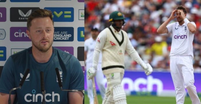 Ashes 2023: Ollie Robinson reveals chat with Usman Khawaja following his verbal spat in the first Test