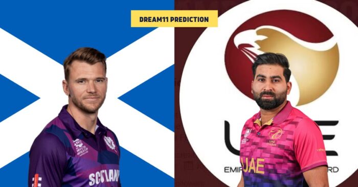 ICC ODI World Cup Qualifiers 2023: SCO vs UAE, Match 12: Pitch Report, Probable XI and Dream11 Prediction – Fantasy Cricket