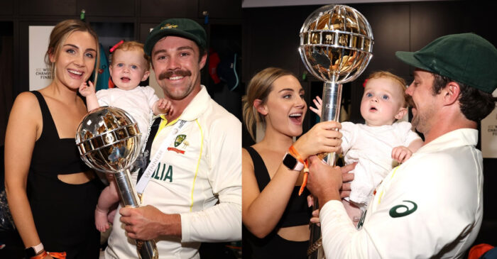 ‘Player of the Match’ Travis Head celebrate World Test Championship Final win with family
