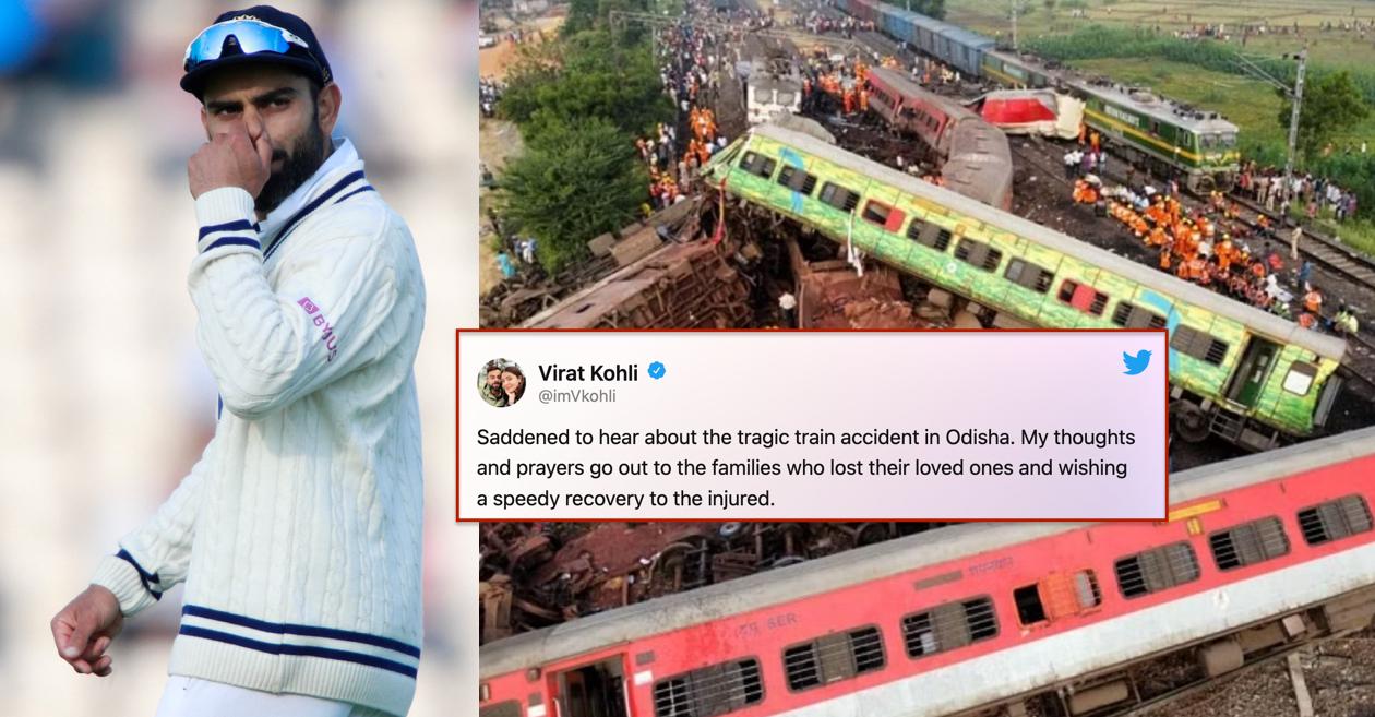 From Virat Kohli to Shreyas Iyer: Indian cricket fraternity condole loss of lives in Orissa triple train crash