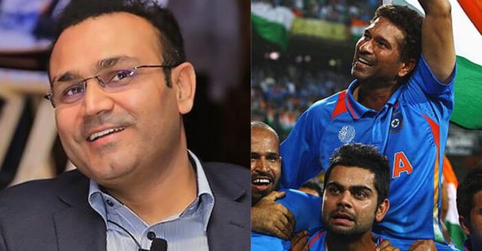 Virender Sehwag reveals why Virat Kohli carried Sachin Tendulkar on his shoulders after 2011 WC final win