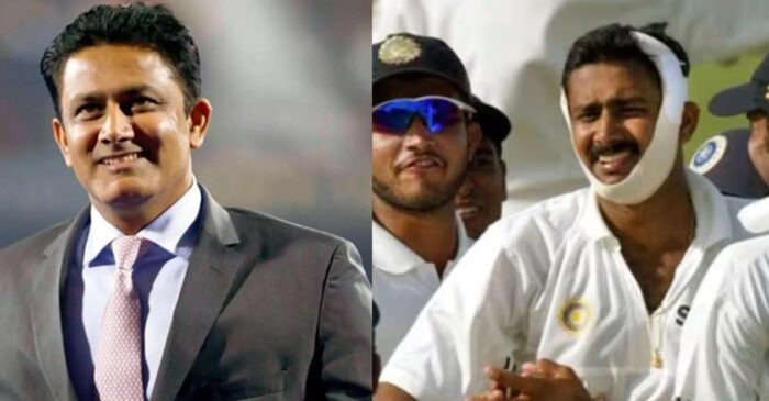 WI vs IND: Anil Kumble reminisces bowling with a broken jaw in the Test match against West Indies in 2002