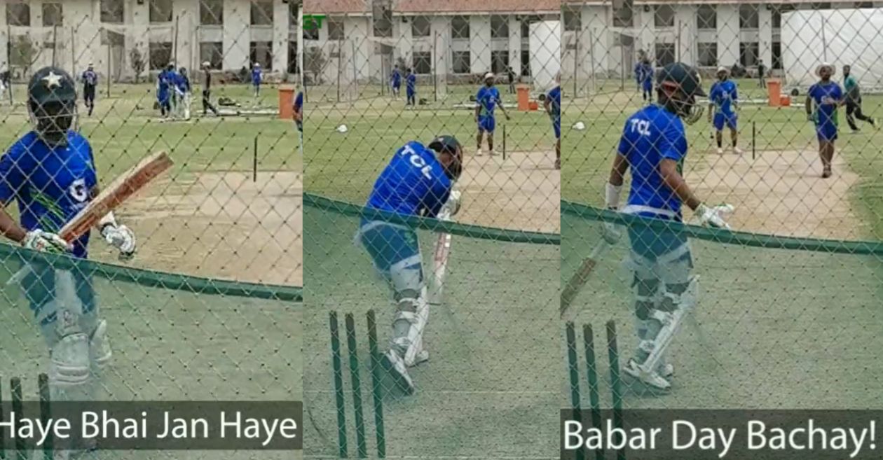 WATCH Babar Azams animated net-session goes viral ahead of Pakistans Test series against Sri Lanka Cricket Times
