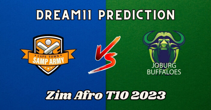 Zim Afro T10 2023, CTSA vs JBL: Match Prediction, Dream11 Team, Fantasy Tips & Pitch Report