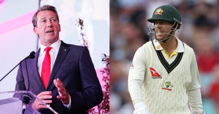 Glenn McGrath raises concerns over David Warner’s Test career; fears Ashes 2023 to be Aussie openers last outing